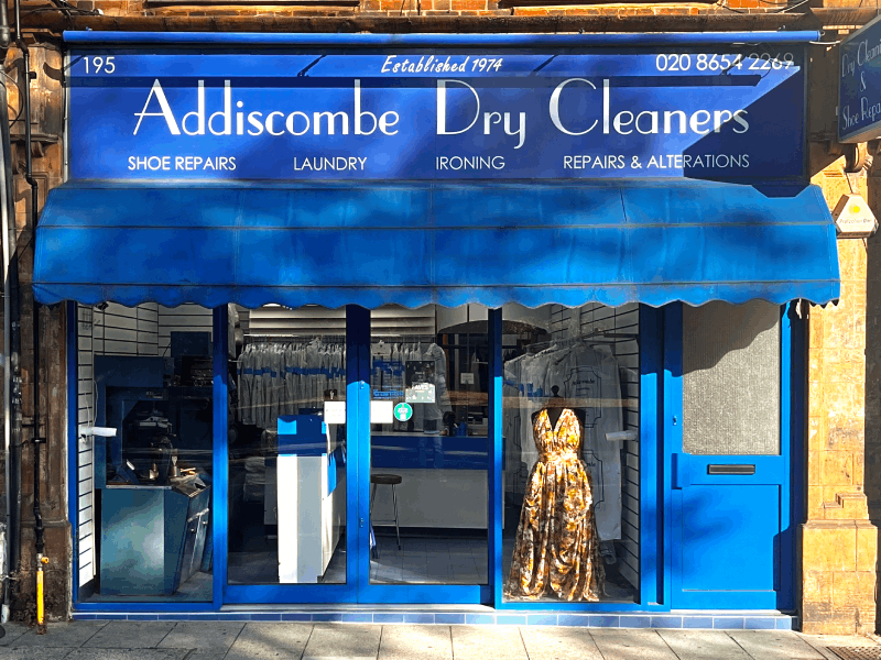 Store front photo of Addiscombe Dry Cleaners